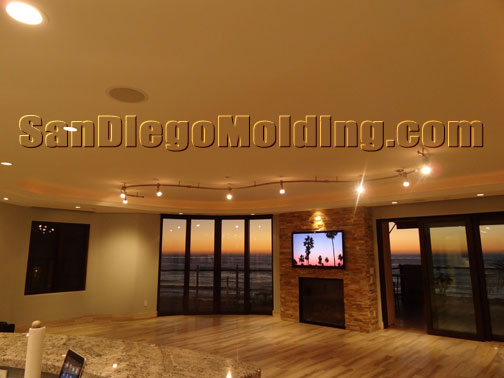 oval and round walls / Flexible molding